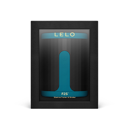 LELO F2S interactive stroker device front view
