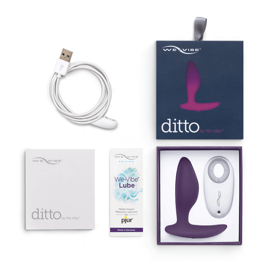 We-Vibe Ditto+ vibrating butt plug device